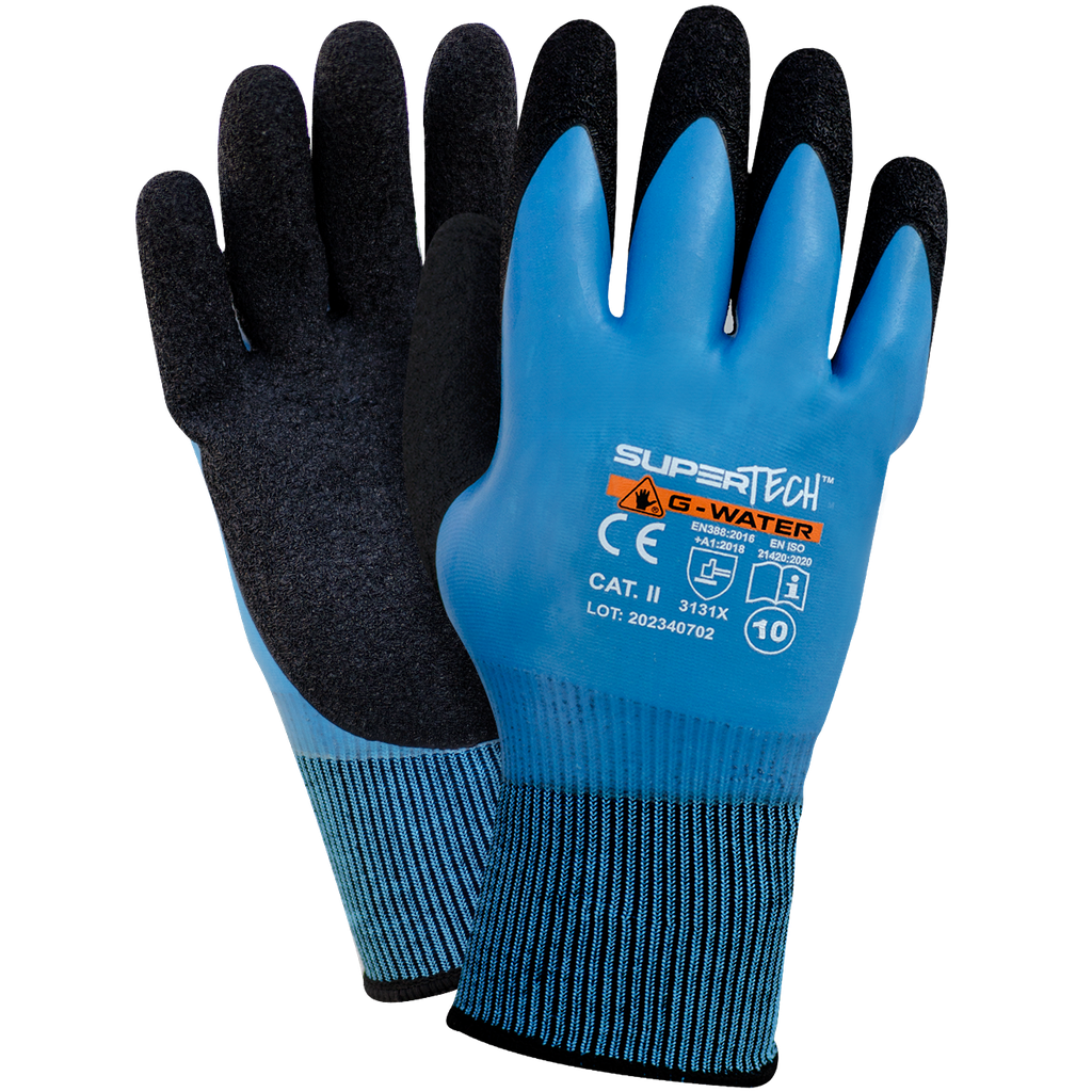 SUPER TECH G-WATER Safety work gloves