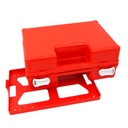 02.02.0098 First Aid Box plastic "Pharma Mini Box" (Empty)