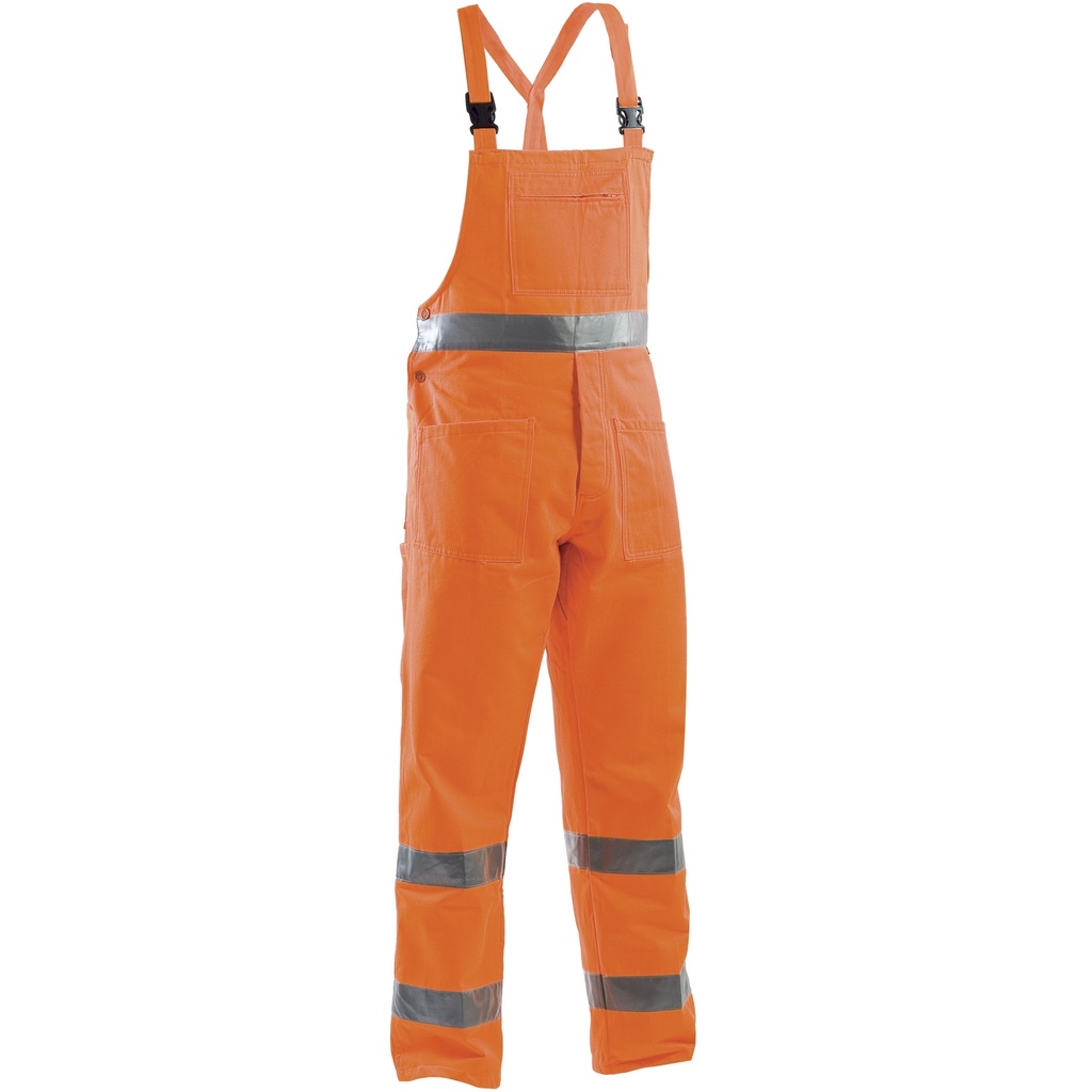 AVC04 204 Hi-Vis Summer Bib and Brace