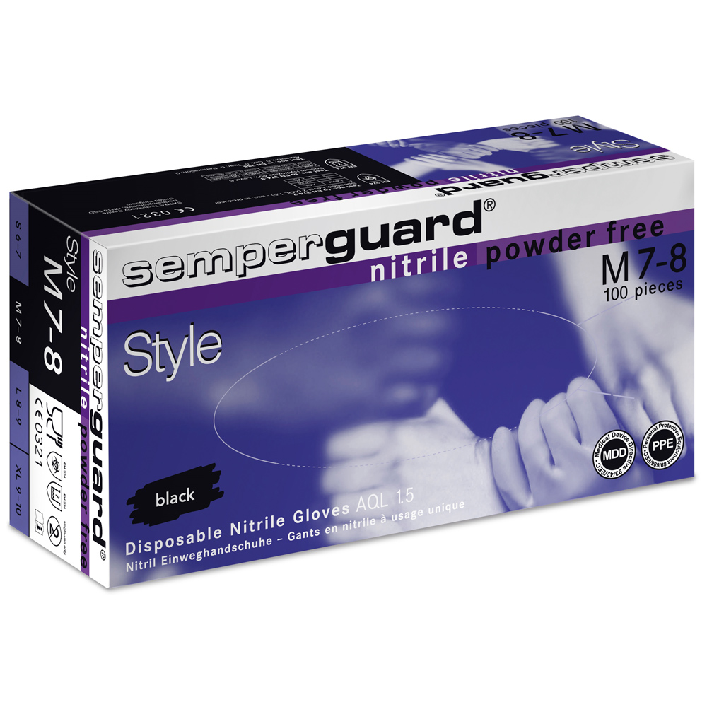 SEMPERGUARD® NITRILE STYLE Disposable Glove Type B (KPT)