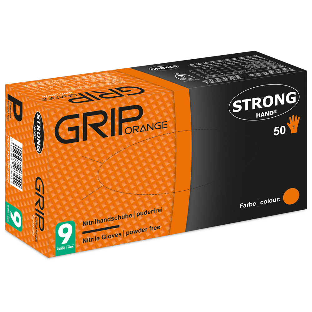 GRIP ORANGE Disposable Glove Type B (KPT)