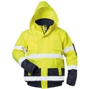 HASSO/OTTO Hi-Vis 2-in-1 Two-Tone Waterproof Winter Bomber Jacket