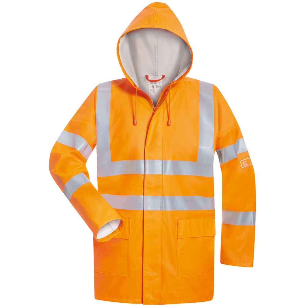 REINHOLD/FRIDBERT FR Multinorm Waterproof PU Coated Rain Jacket