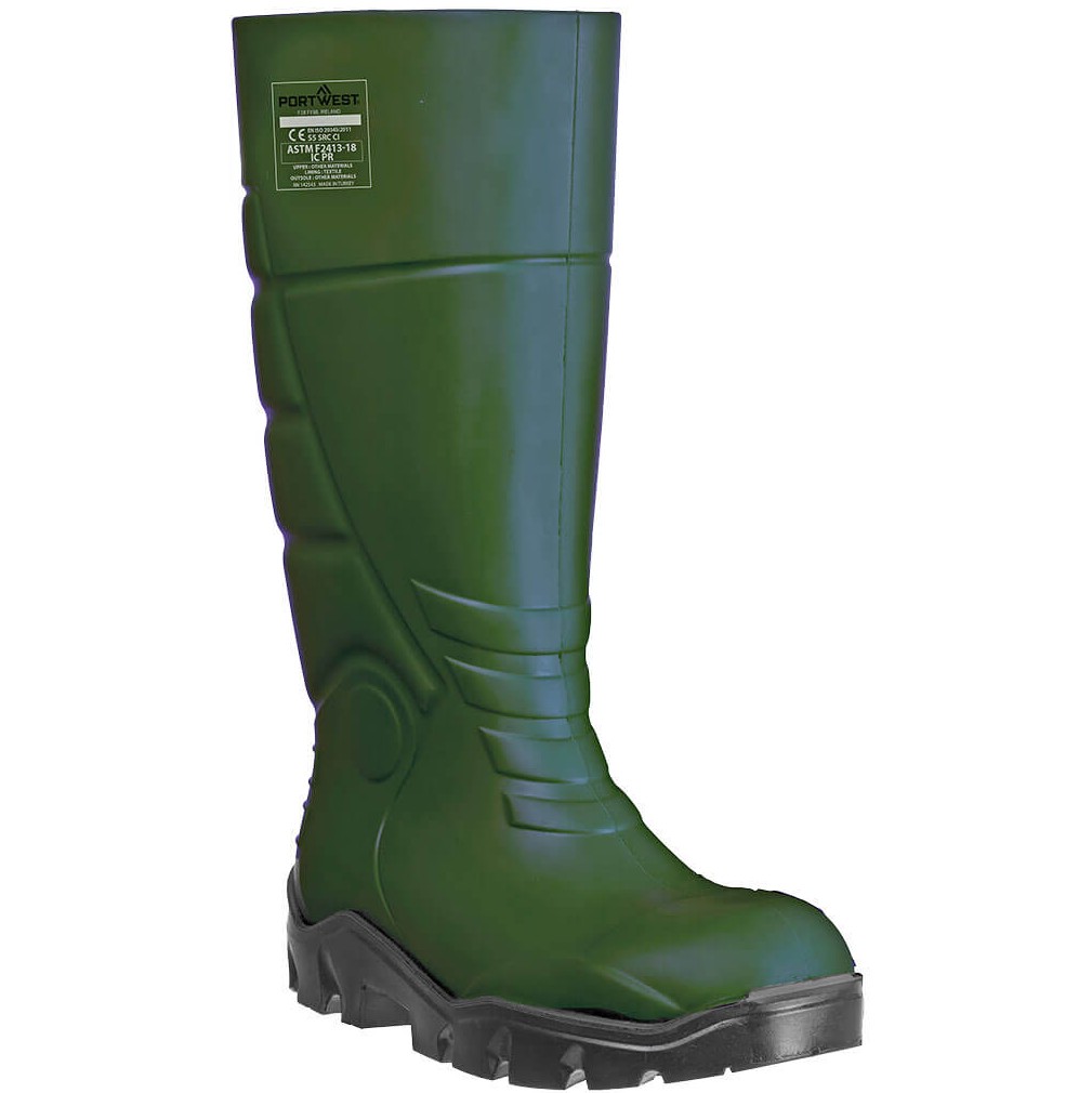 FD95 Заштитни PU Wellington чизми S5 SRC CI FO