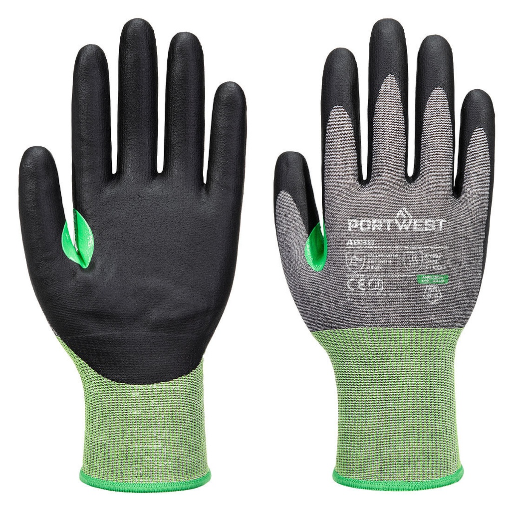 A636 Nitrile Foam Coated Cut Glove, CS C18 Cut (C)