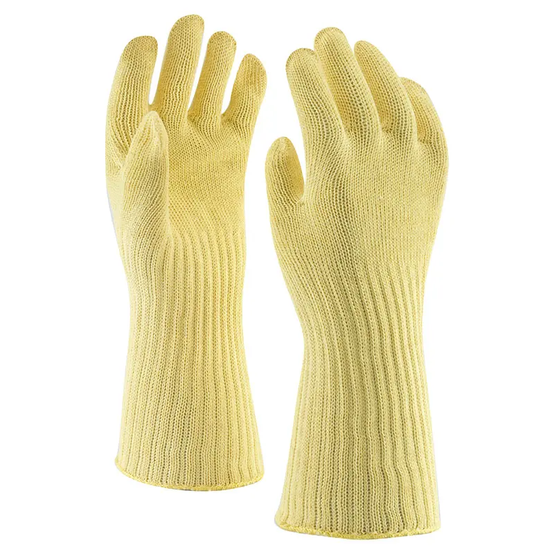 MAMMOTH-4T-LO Kevlar® knitted glove, made of 4 threads (100°C, 33 seconds)