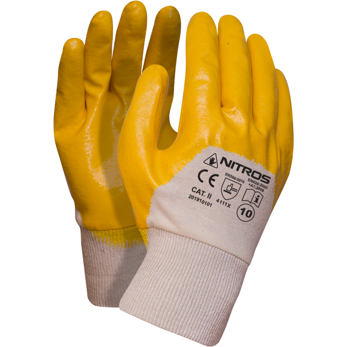 NITROS Nitrile Coated Safety work gloves