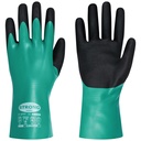 Γάντια CLARINGTON Chemical Cut Resistant (Επίπεδο Α), Θερμότητα Επαφής 250°C Γάντια με διπλή επικάλυψη αφρού νιτριλίου, Τύπος Α (J.K.L.M.N.O)