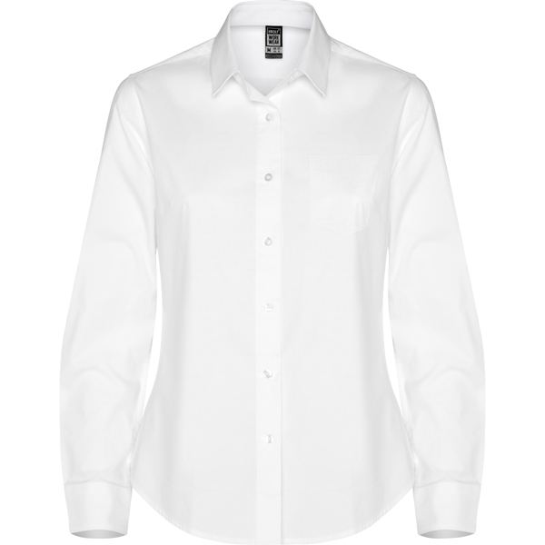 CM5505 MOSCU WOMAN Shirts, 97% poplin cotton / 3% spandex, 140 gsm