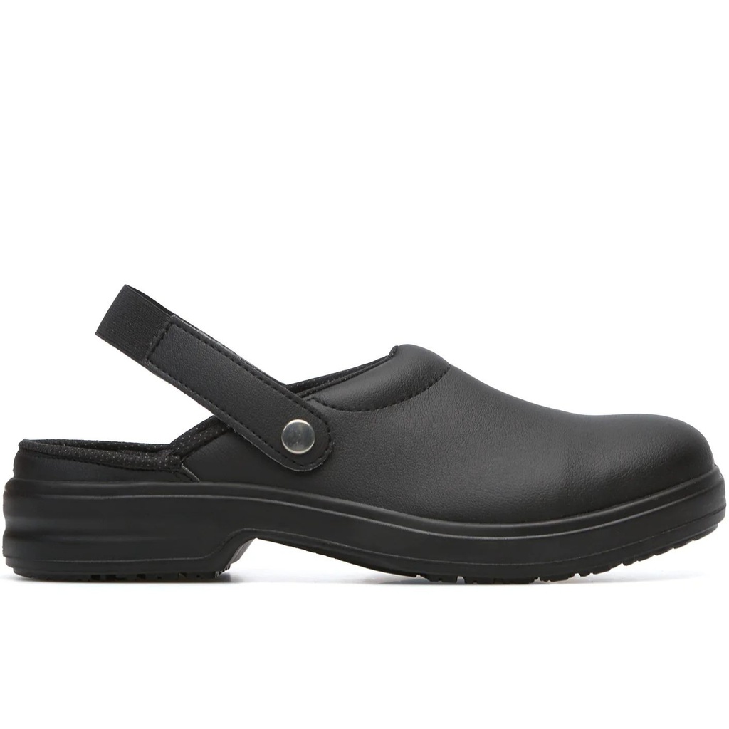 00A711 Safety Clogs with Heel strap SB E A FO SR