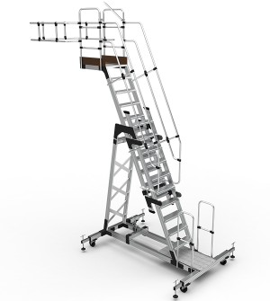 7846 Tanker Maintenance Repair Platform Ladder 3m - 4.35m