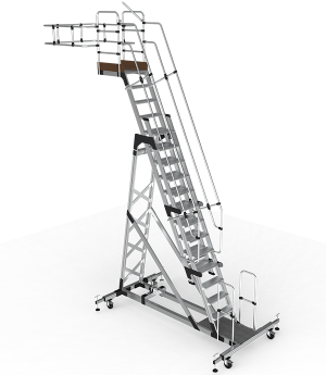 7848 Tanker Maintenance Repair Platform Ladder 4m - 5.9m