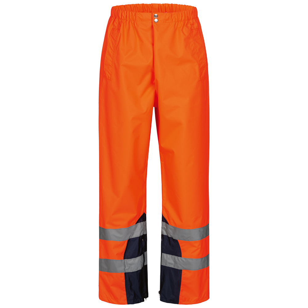 RENZ/MATULA Hi-Vis Waterproof/Breathable (Class 4:4) PU Coated Rain Trousers