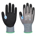 A648 CS Cut D21 Nitrile Foam Coated Gloves, Cut (D), 100°C