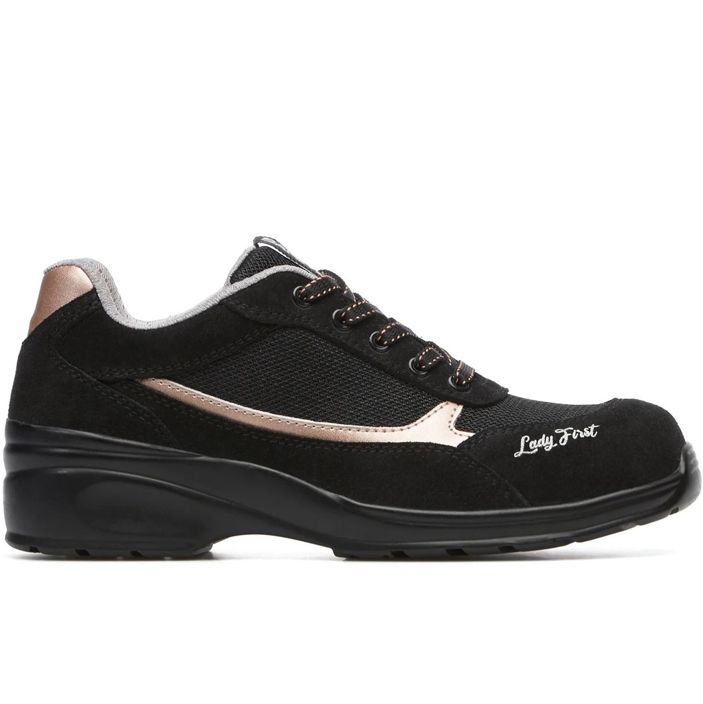 DORA BLACK Ladies Safety Shoes S1P SRC