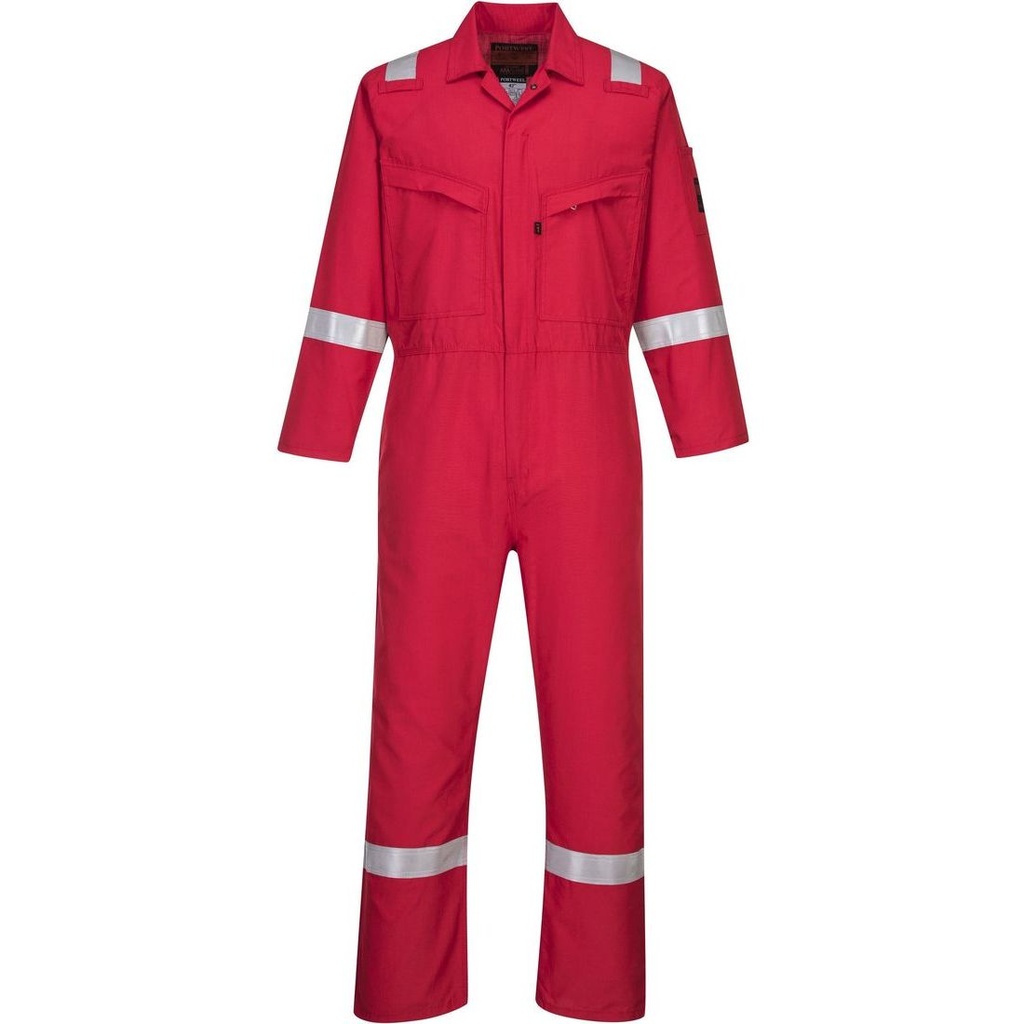 AF73 Целосен комбинезон сребрен Araflame (Nomex® Comfort Generic Fabric)