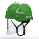 F111 SECRA-1 Helmet integrated face shield APC 1,  Class E (20 kV AC), Class 0 (1000V AC/1500V DC)