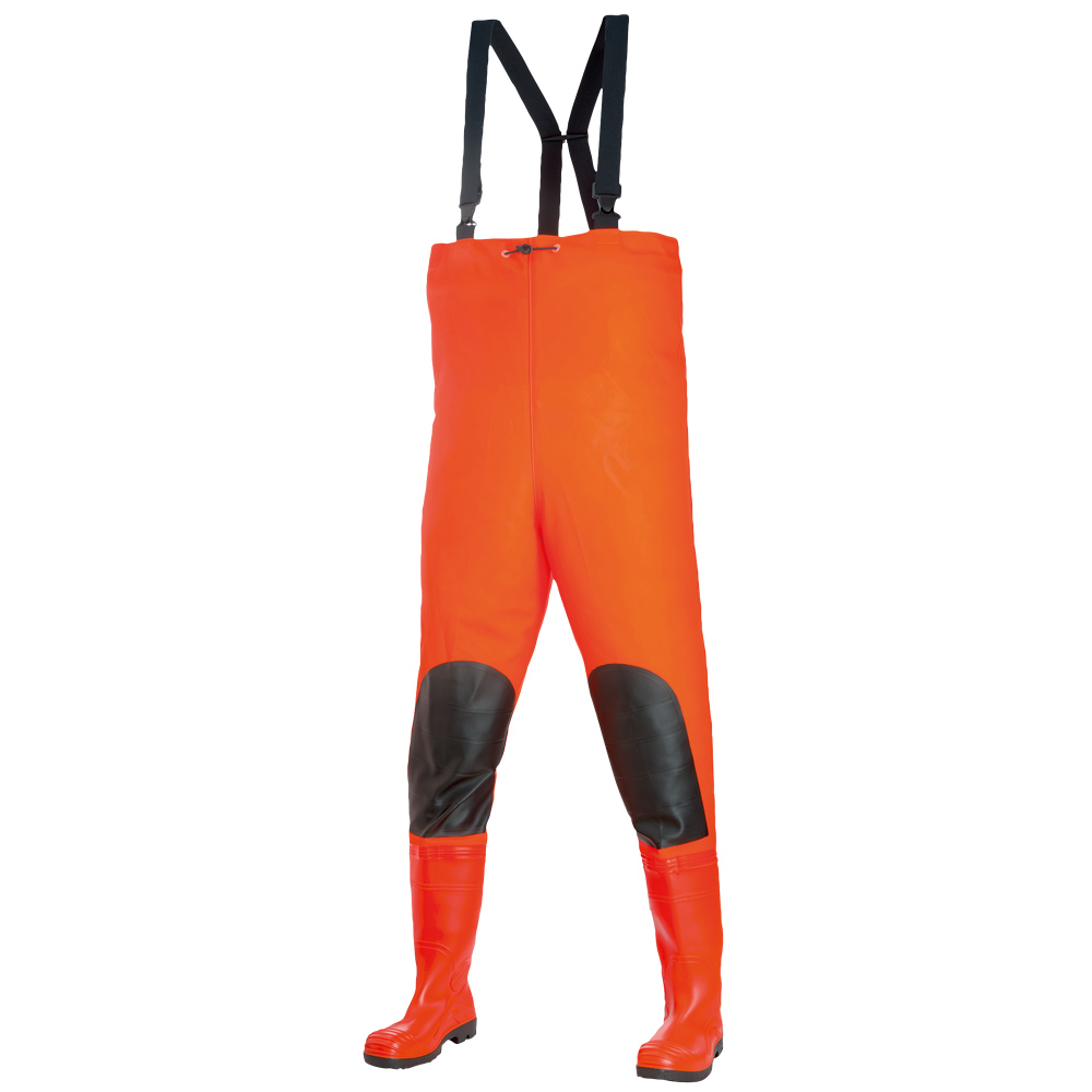 NORWAY PVC/Nitrile Safety Chest Wader S5 SRC, Knee-Reinforcement