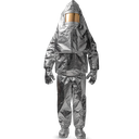 BTS GAFS5000 Super Lightweight, Flexible Aluminized Fire Proximity Suit (Jacket, Trousers, Hood, Gloves, Gaiters)