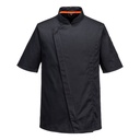 C739 Chef's Mesh Air Pro Asymmetrical Jacket S/S