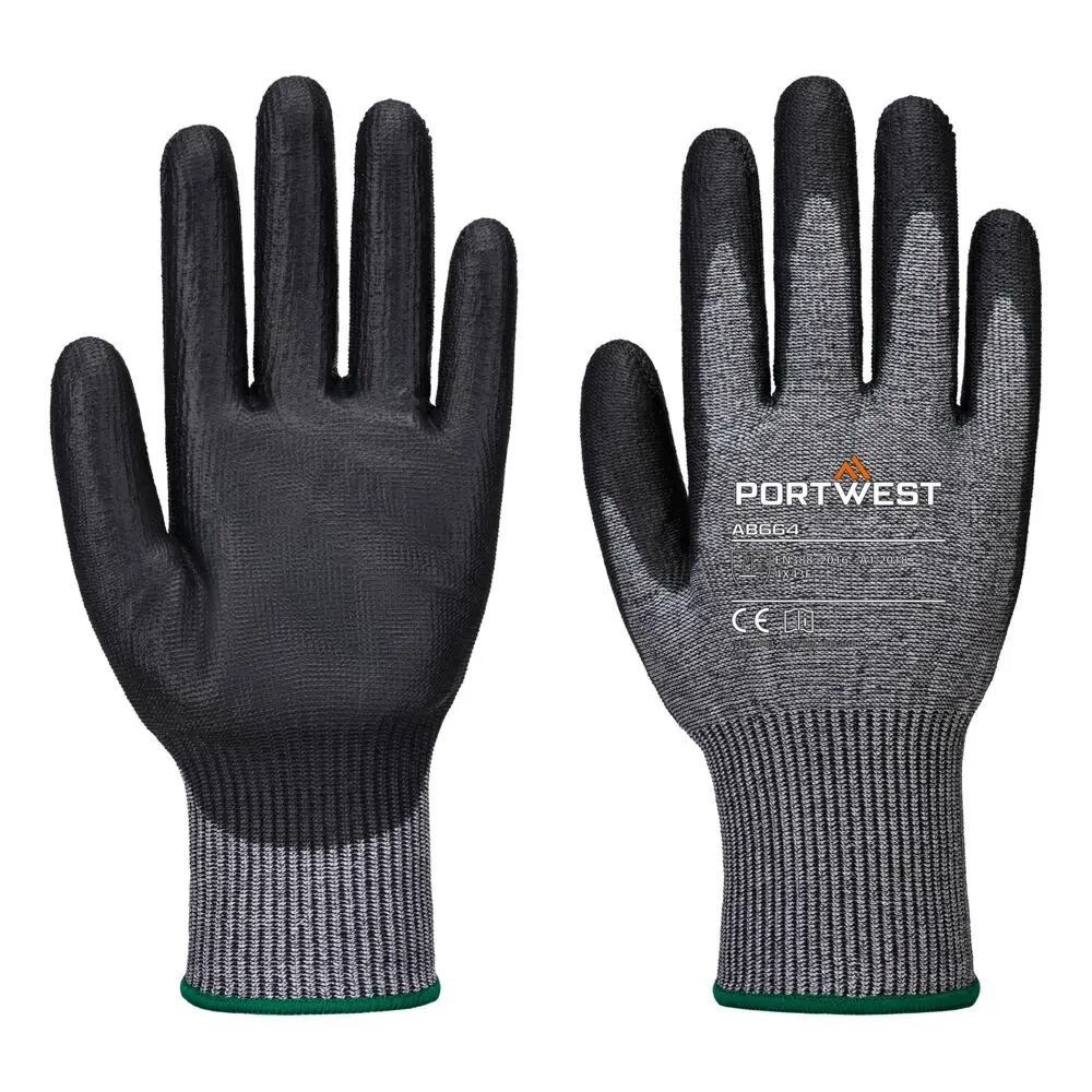 AB664 Cut F13 PU Essential Cut Resistant Gloves, Cut Level F