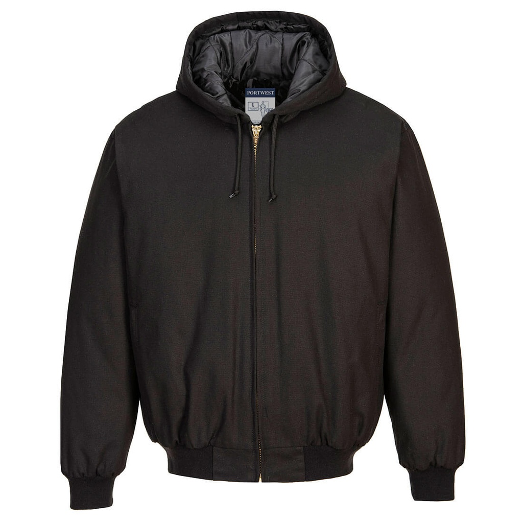 DC801 Duck Quilt Lined Hooded Jacket