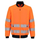 T164 Hi-Vis Mesh Panel Work Jacket 