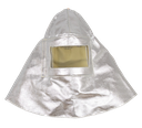 451 HR4 BARA Aluminized Aramid fabric Hood - Transparent Polycarbonate visor