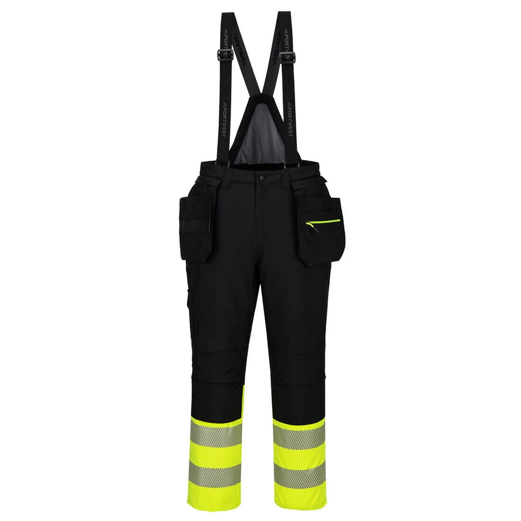 DX437 DX4 Hi-Vis Class 1 Winter Bib and Brace