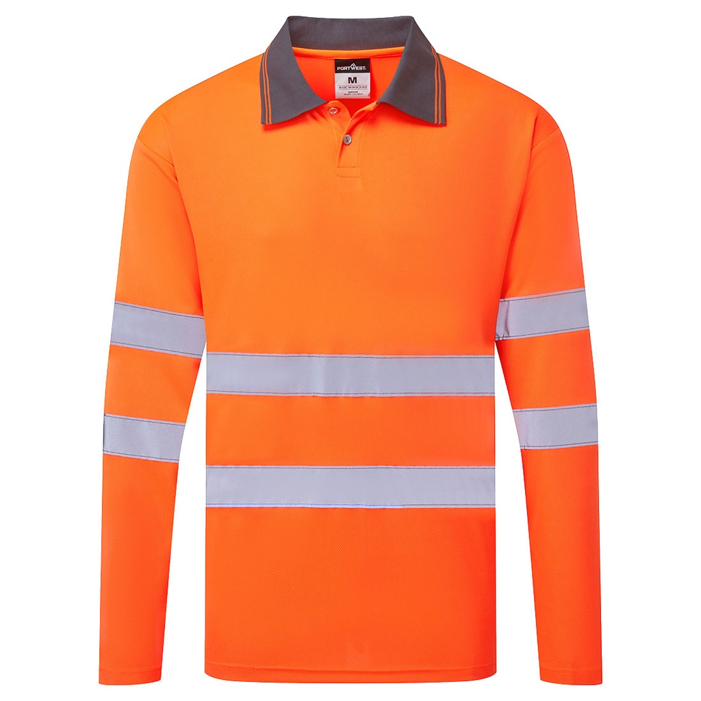 ES277 ES1 Bluzë Polo Essential me Visualitet të Lartë, e Vogël/E Vogël