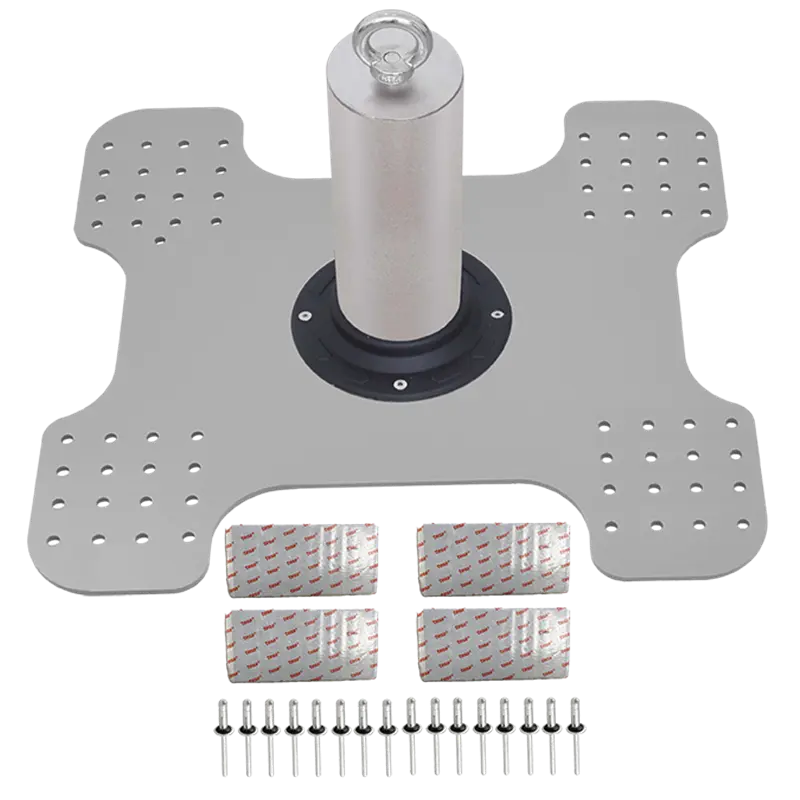 FA6030000 Extremity constant force post for KS-Line lifeline on trapezoïdal roof sheet