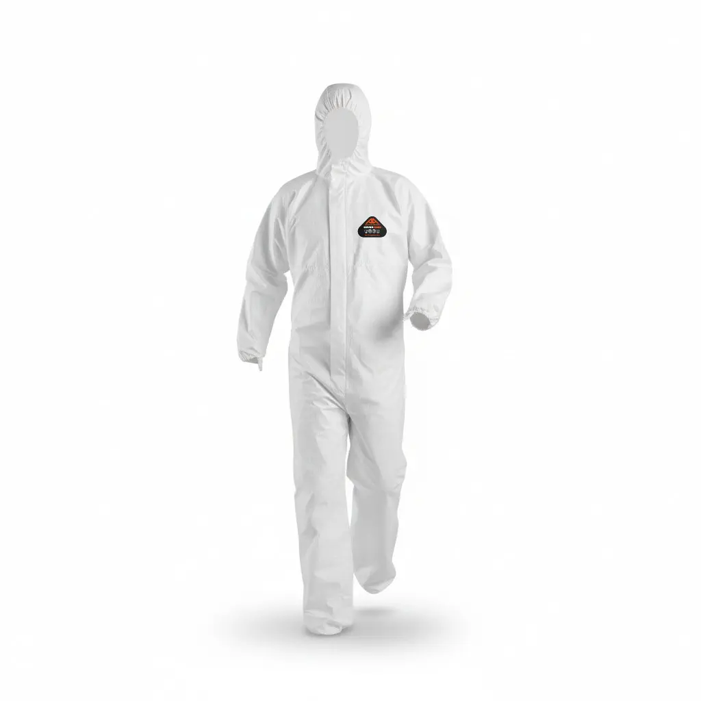 X530FR SMS Fire retardant, Chemical & Breathable Coverall, Type 5/6