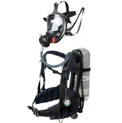 SCBA Kit - RN FR BIBO SCBA + Full Face Mask TR2002 CL3 + Demand valve type A + 2 x Composite Cylinders