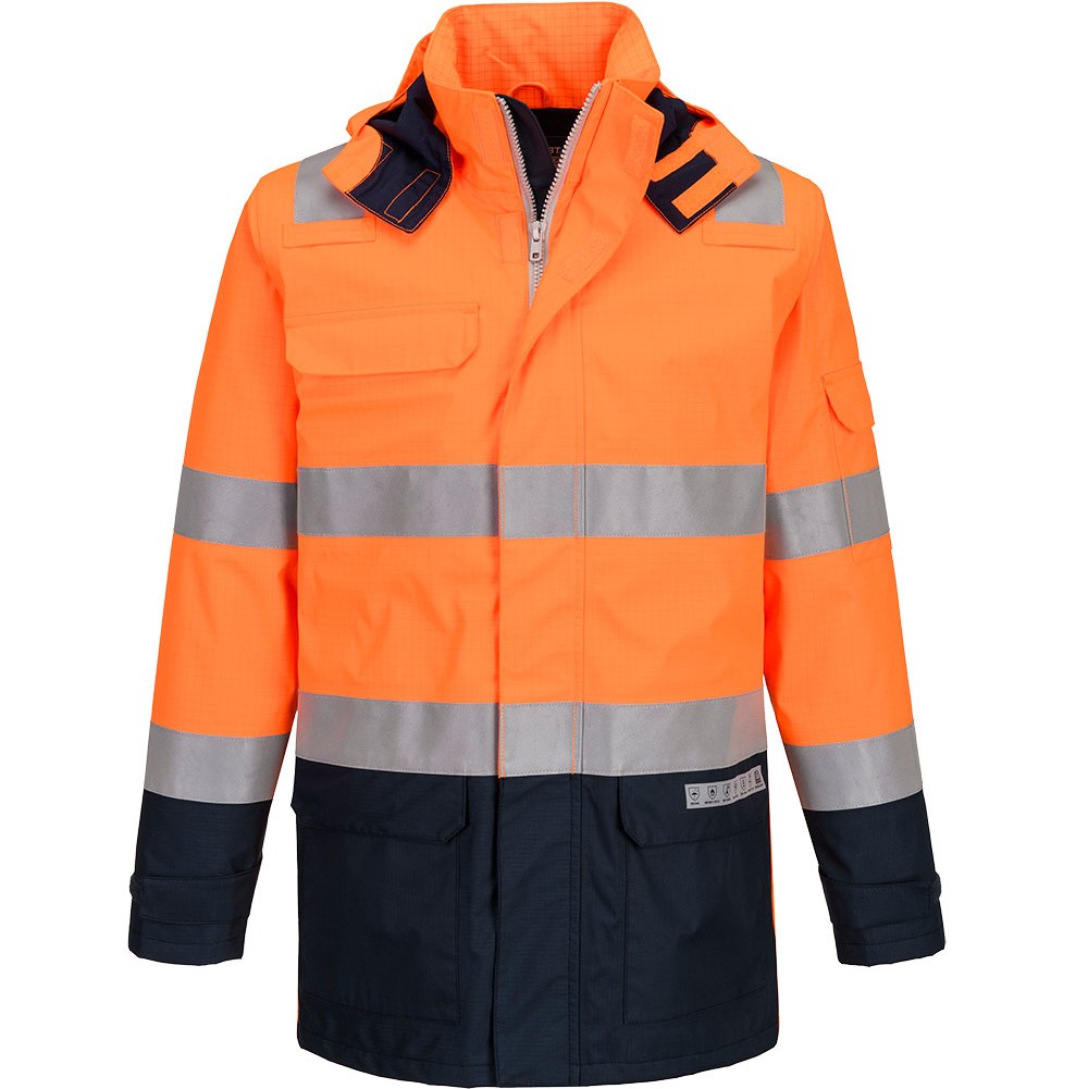 FR605 Xhakete Shiu FD Antistatik Hi-Vis Bizflame Rain+ APC 2 (25 ELIM)