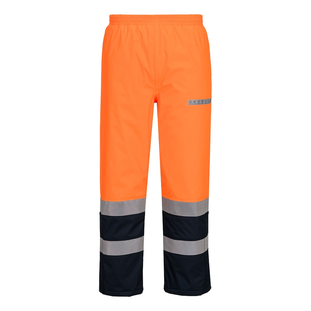 FR434 Bizflame Rain+ Hi-Vis Multi-Norm Contrast FR Winter Trousers