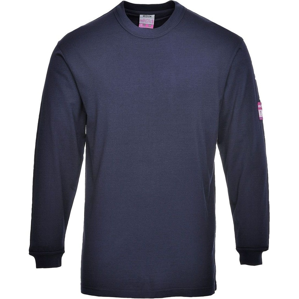 FR11 Bluzë T-Shirt Flakë-Duruese Anti-statike me Mëngë të Gjata 
