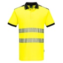 PW317 PW3 Hi-Vis Cotton Comfort Polo Shirt S/S