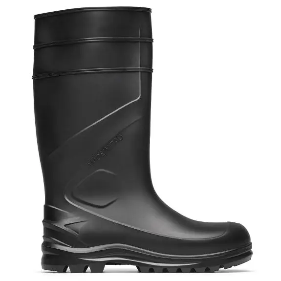 NEMESI BLACK PVC Non Safety Wellington O4 FO SR