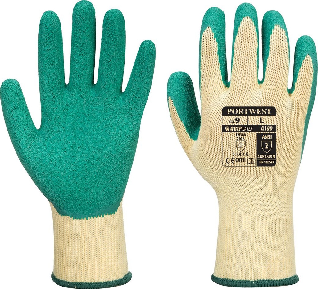 A100 Grip Glove - Latex