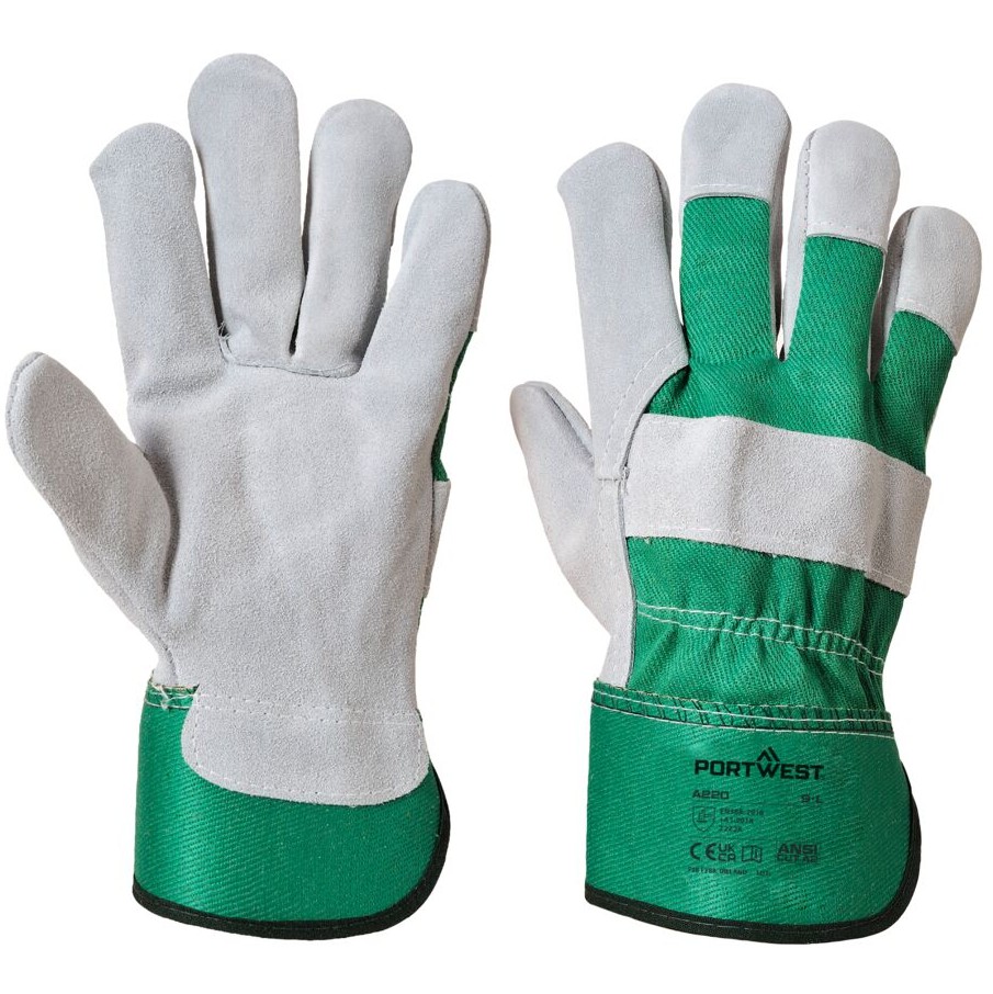 A220 Leather Rigger 130 Cow Split Glove