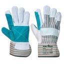 A230 Doreza Dopjo Lëkure Rigger 365 Cow Split Reinforced Palm