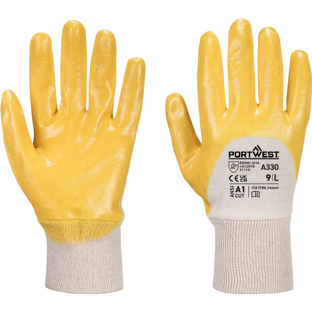 A330 Ракавица Nitrile Light Knitwrist