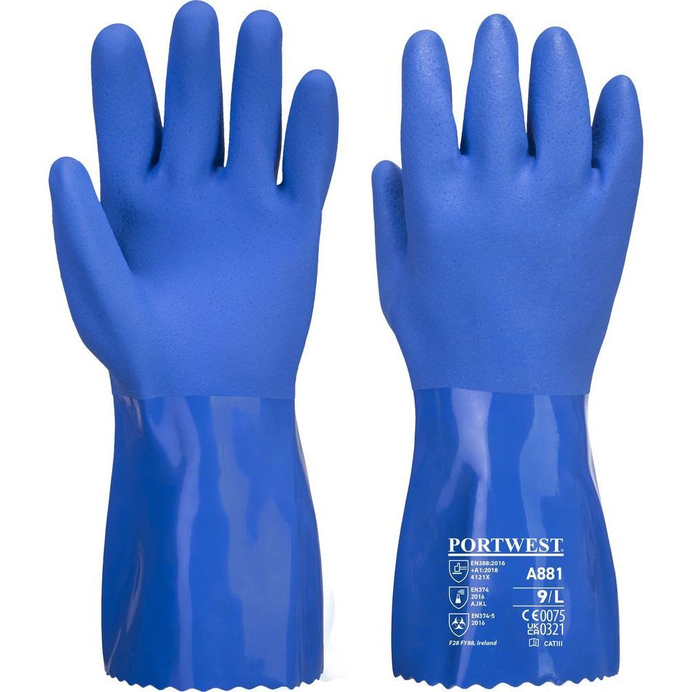A881 Marine Ultra PVC Chem Γάντι