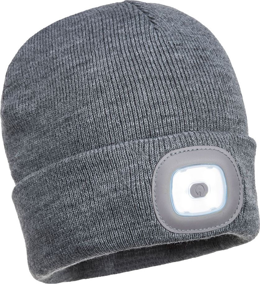 B029 Beanie USB Rechargeable LED Head Light 