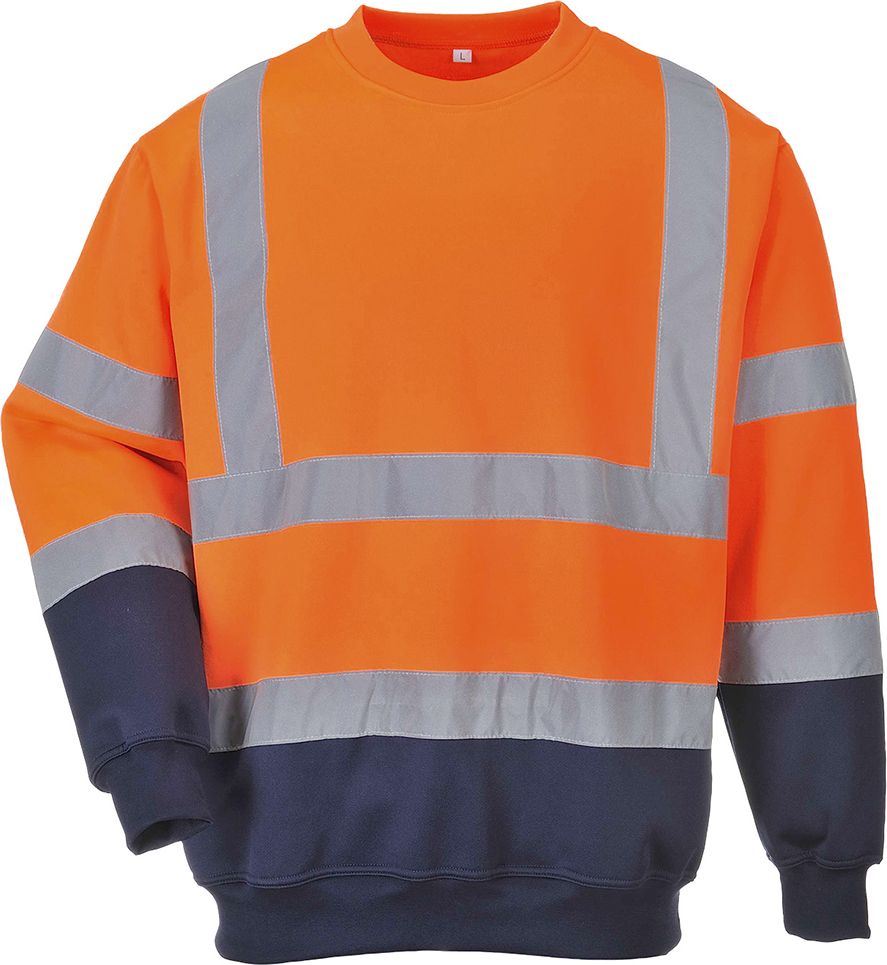 B306 Two Tone Hi-Vis Sweatshirt