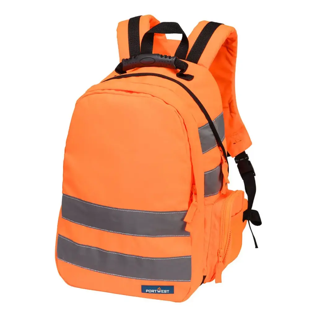 B904 Quick Release Hi-Vis Rucksack (25L)