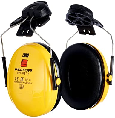 3M™ PELTOR™ Optime™ I Earmuffs, 26 dB, Helmet Mounted