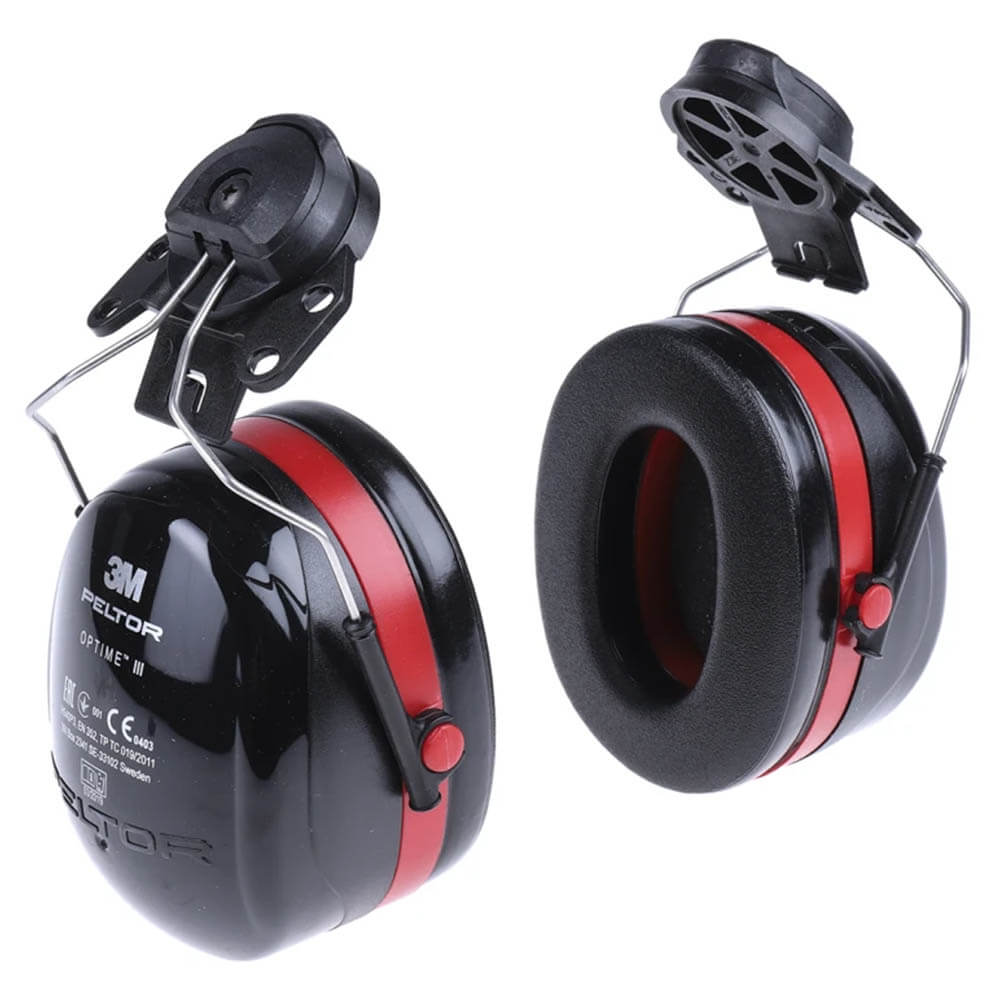 3M™ PELTOR™ Optime™ III Earmuffs, Helmet Mounted