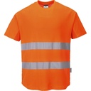 C394 Bluzë T-Shirt me Pore Hi-Vis Cotton Comfort, M/Sh