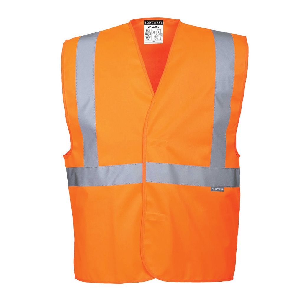 C472 Jelek Hi-Vis Shirit Horizonal/Dy Vertikal